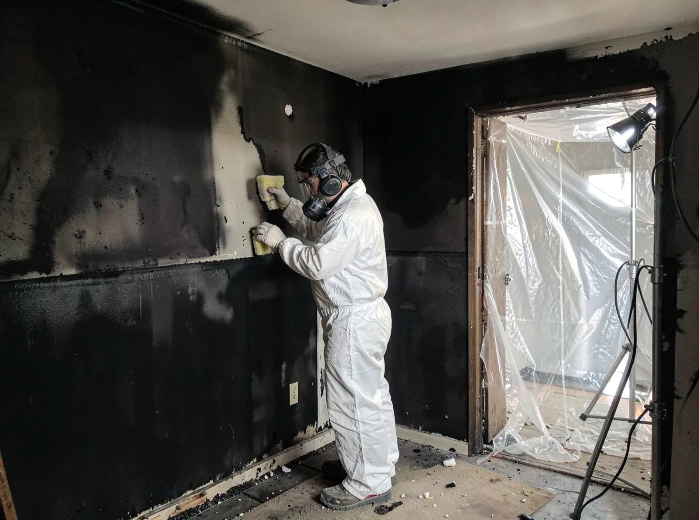 Fire Damage Restoration company in Urania, LA
